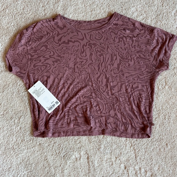 Lululemon Cates Tee *Veil Spiced Chai Size 10 - Picture 3 of 6